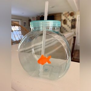Target Bullseye Playground Fish Bowl with  straw TikTok Viral